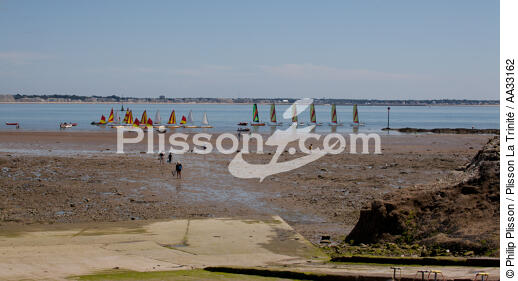 Le Pouliguen - © Philip Plisson / Plisson La Trinité / AA33162 - Photo Galleries - Beach