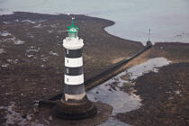La Banche lighthouse © Philip Plisson / Plisson La Trinité / AA33279 - Photo Galleries - Low tide