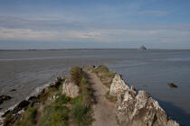 Mont-Saint-Michel bay © Philip Plisson / Plisson La Trinité / AA33407 - Photo Galleries - High tide
