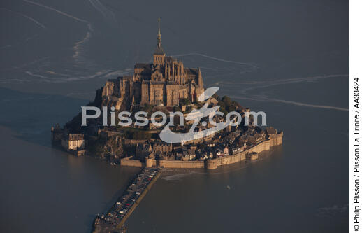 Mont-Saint-Michel - © Philip Plisson / Plisson La Trinité / AA33424 - Photo Galleries - Mont-Saint-Michel [Bay of]