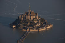 Mont-Saint-Michel © Philip Plisson / Plisson La Trinité / AA33424 - Nos reportages photos - Manche [La]