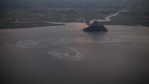 Mont-Saint-Michel © Philip Plisson / Plisson La Trinité / AA33428 - Photo Galleries - High tide