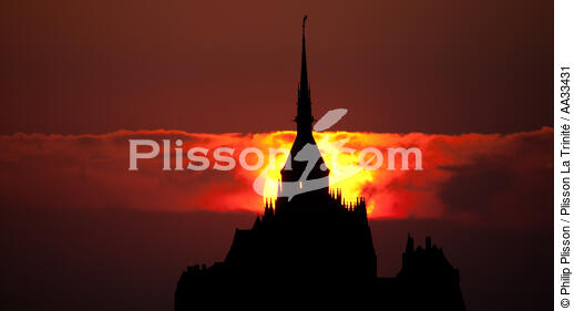 Mont-Saint-Michel - © Philip Plisson / Plisson La Trinité / AA33431 - Photo Galleries - Manche [The]