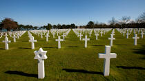American cemetery, Omaha beach © Philip Plisson / Plisson La Trinité / AA33473 - Photo Galleries - Normandie