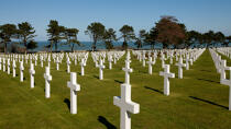 American cemetery, Omaha beach © Philip Plisson / Plisson La Trinité / AA33478 - Photo Galleries - Normandie