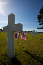 American cemetery, Omaha beach © Philip Plisson / Plisson La Trinité / AA33481 - Photo Galleries - Vertical