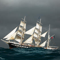 Belem tall ship © Philip Plisson / Plisson La Trinité / AA33509 - Photo Galleries - The Navy