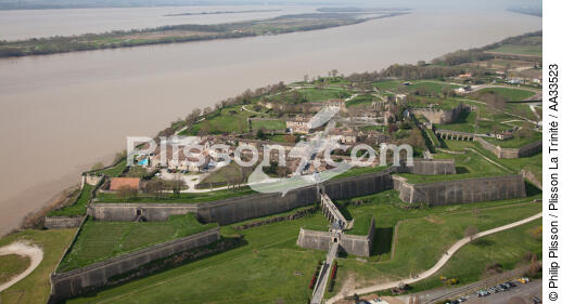 Citadelle de Blaye - © Philip Plisson / Plisson La Trinité / AA33523 - Nos reportages photos - Ville [33]
