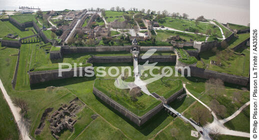 Citadelle de Blaye - © Philip Plisson / Plisson La Trinité / AA33526 - Nos reportages photos - Citadelle
