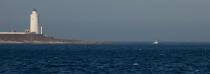 Tarifa Lighthouse © Philip Plisson / Plisson La Trinité / AA33542 - Photo Galleries - Spanish Lighthouses
