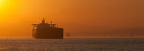 Gibraltar Bay, Algésiras © Philip Plisson / Plisson La Trinité / AA33553 - Photo Galleries - Oil tanker