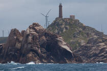 Cabo Villiano lighthouse © Philip Plisson / Plisson La Trinité / AA33579 - Photo Galleries - Cabo Villano