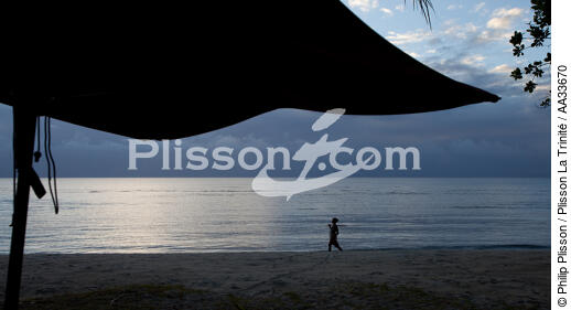 Princesse Bora hotel on Sainte-Marie island - © Philip Plisson / Plisson La Trinité / AA33670 - Photo Galleries - Beach accessory