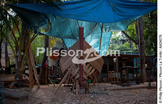 Diégo-Suarez - © Philip Plisson / Plisson La Trinité / AA34076 - Nos reportages photos - Construction navale