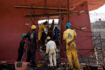 Diégo-Suarez © Philip Plisson / Plisson La Trinité / AA34092 - Nos reportages photos - Construction navale