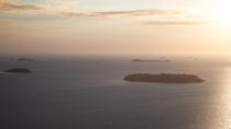 The Mistio archipelago © Philip Plisson / Plisson La Trinité / AA34156 - Photo Galleries - Backlit