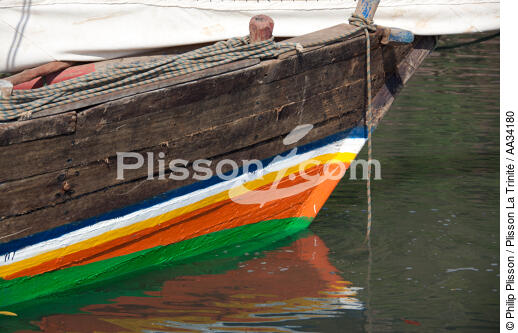 Nosy-Be - © Philip Plisson / Plisson La Trinité / AA34180 - Photo Galleries - Elements of boat