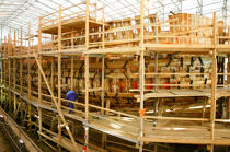 The Hermione ship reconstruction in Rochefort © Philip Plisson / Plisson La Trinité / AA34611 - Photo Galleries - Frigate