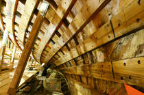 The Hermione ship reconstruction in Rochefort © Philip Plisson / Plisson La Trinité / AA34613 - Photo Galleries - Frigate