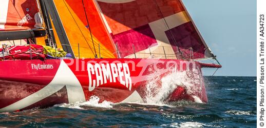 Volvo Ocean Race - Start of the last stage between Lorient and Galway [AT] - © Philip Plisson / Plisson La Trinité / AA34723 - Photo Galleries - Ocean Volvo Race