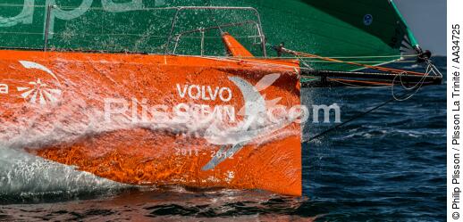 Volvo Ocean Race - Départ de la dernière étape entre Lorient et Galway - © Philip Plisson / Plisson La Trinité / AA34725 - Nos reportages photos - Ocean Volvo Race - Départ de la dernière étape entre Lorient  et Galway
