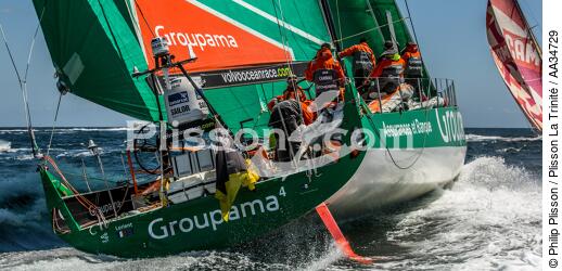 Volvo Ocean Race - Start of the last stage between Lorient and Galway [AT] - © Philip Plisson / Plisson La Trinité / AA34729 - Photo Galleries - Ocean Volvo Race