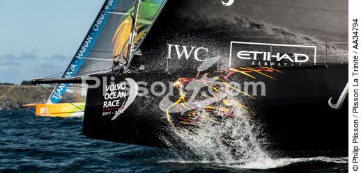 Volvo Ocean Race - Start of the last stage between Lorient and Galway [AT] - © Philip Plisson / Plisson La Trinité / AA34794 - Photo Galleries - Ocean Volvo Race