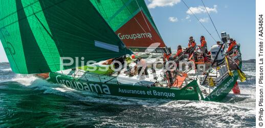 Volvo Ocean Race - Start of the last stage between Lorient and Galway [AT] - © Philip Plisson / Plisson La Trinité / AA34804 - Photo Galleries - Ocean Volvo Race