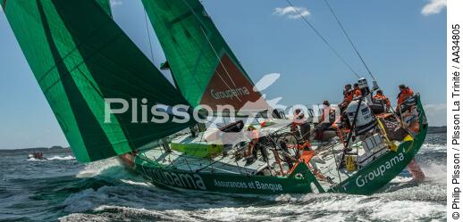 Volvo Ocean Race - Start of the last stage between Lorient and Galway [AT] - © Philip Plisson / Plisson La Trinité / AA34805 - Photo Galleries - Ocean Volvo Race