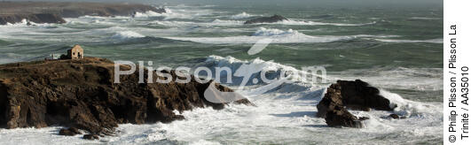 La côte sauvage de Quiberon - © Philip Plisson / Plisson La Trinité / AA35010 - Nos reportages photos - Mer