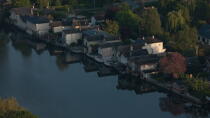 Le Loiret vue du ciel © Philip Plisson / Plisson La Trinité / AA35141 - Nos reportages photos - Loiret