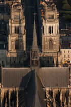 Orléans view of the sky © Philip Plisson / Plisson La Trinité / AA35143 - Photo Galleries - Cathedral