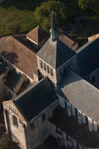 Le Loiret vue du ciel © Philip Plisson / Plisson La Trinité / AA35155 - Nos reportages photos - Monument religieux