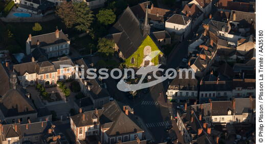 Le Loiret vue du ciel - © Philip Plisson / Plisson La Trinité / AA35180 - Nos reportages photos - Loiret