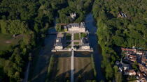 La Ferté castle © Philip Plisson / Plisson La Trinité / AA35214 - Photo Galleries - Le Loiret vue du ciel