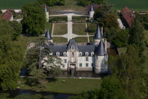 Le Loiret vue du ciel © Philip Plisson / Plisson La Trinité / AA35225 - Nos reportages photos - Monument historique