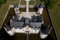 Le Loiret vue du ciel © Philip Plisson / Plisson La Trinité / AA35226 - Nos reportages photos - Loiret