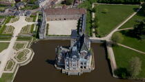 La Bussière castle © Philip Plisson / Plisson La Trinité / AA35234 - Photo Galleries - Le Loiret vue du ciel