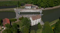 Le Loiret vue du ciel © Philip Plisson / Plisson La Trinité / AA35244 - Nos reportages photos - Géomorphie