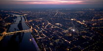 Orléans vue du ciel © Philip Plisson / Plisson La Trinité / AA35258 - Nos reportages photos - Ville (45)