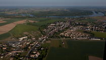 Le Loiret vue du ciel © Philip Plisson / Plisson La Trinité / AA35265 - Nos reportages photos - Loiret