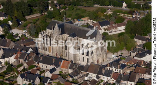 Le Loiret vue du ciel - © Philip Plisson / Plisson La Trinité / AA35272 - Nos reportages photos - Centre
