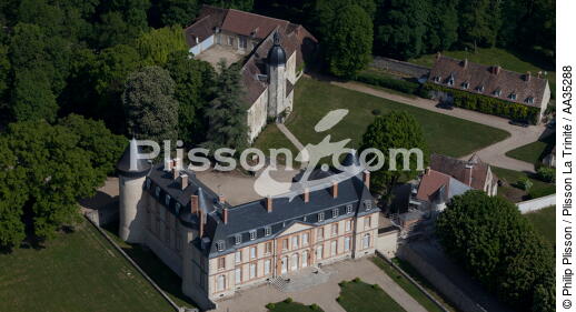 Le château de Malesherbes - © Philip Plisson / Plisson La Trinité / AA35288 - Nos reportages photos - Loiret