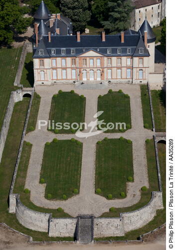 Le château de Malesherbes - © Philip Plisson / Plisson La Trinité / AA35289 - Nos reportages photos - Château