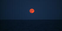 coucher de lune © Philip Plisson / Plisson La Trinité / AA35346 - Nos reportages photos - Lumière