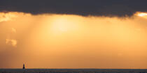 sunset © Philip Plisson / Plisson La Trinité / AA35352 - Photo Galleries - French Lighthouses