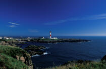 Buchan ness lighthouse in Scotland © Philip Plisson / Plisson La Trinité / AA35484 - Photo Galleries - Great Britain Lighthouses