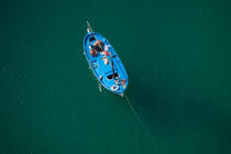 Pointed to Marseille © Philip Plisson / Plisson La Trinité / AA35530 - Photo Galleries - Rowing boat