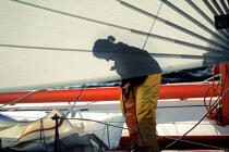 Catherine Chabaud on Whirlpool © Guillaume Plisson / Plisson La Trinité / AA35585 - Photo Galleries - Sailing Race