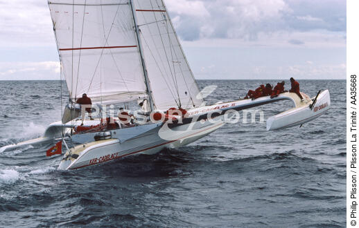 Ker Cadelac II - © Philip Plisson / Plisson La Trinité / AA35668 - Photo Galleries - Sailing Race